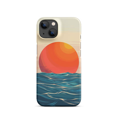 Ocean Sun Phone case for iPhone-23