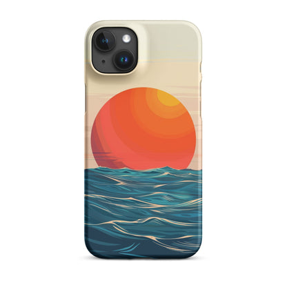 Ocean Sun Phone case for iPhone-33
